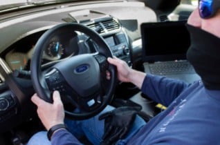 Sanitization Software in Police Interceptor Utility Vehicles